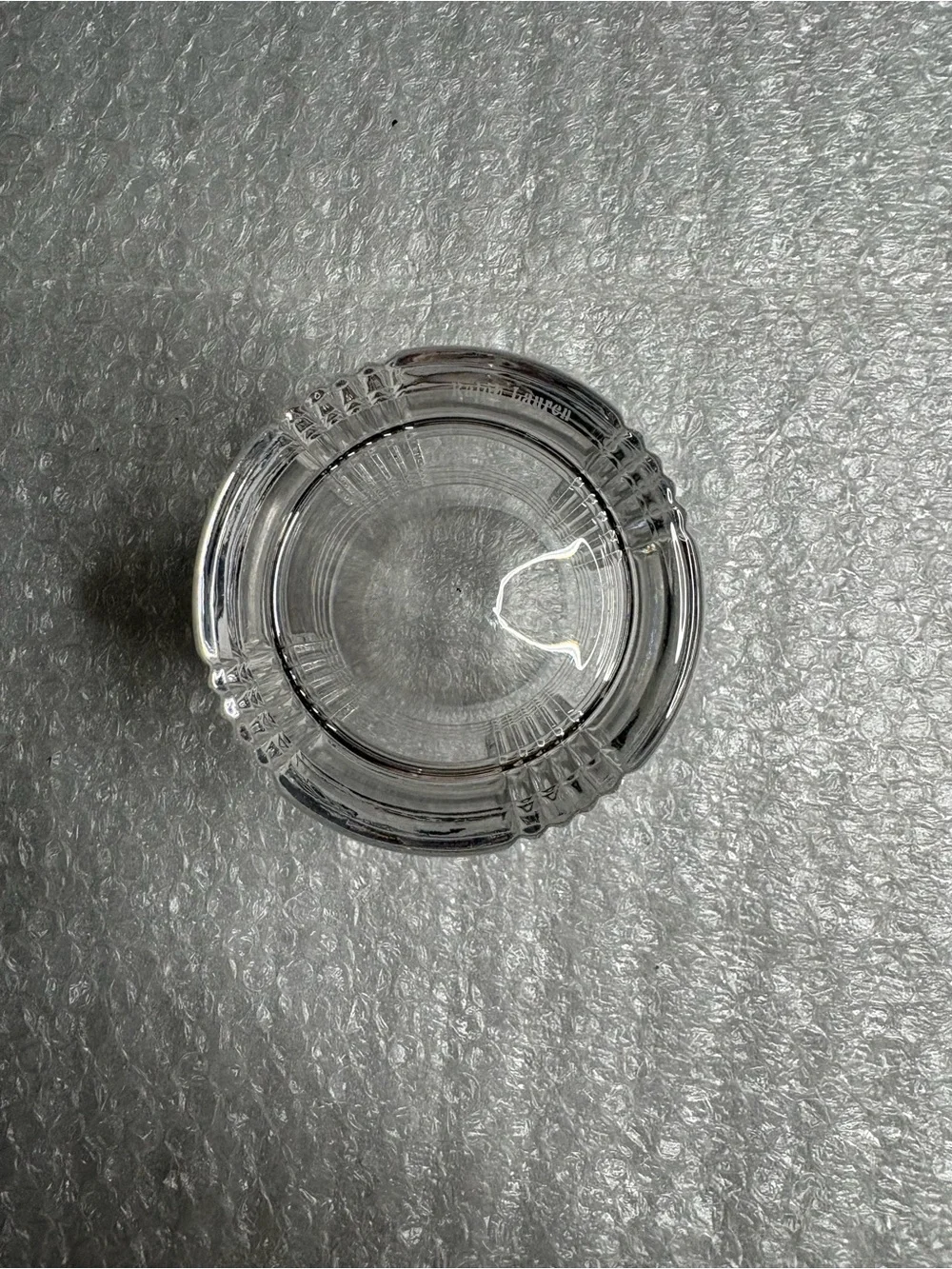 Ralph Lauren Glen Plaid Crystal Old Fashioned Glass
